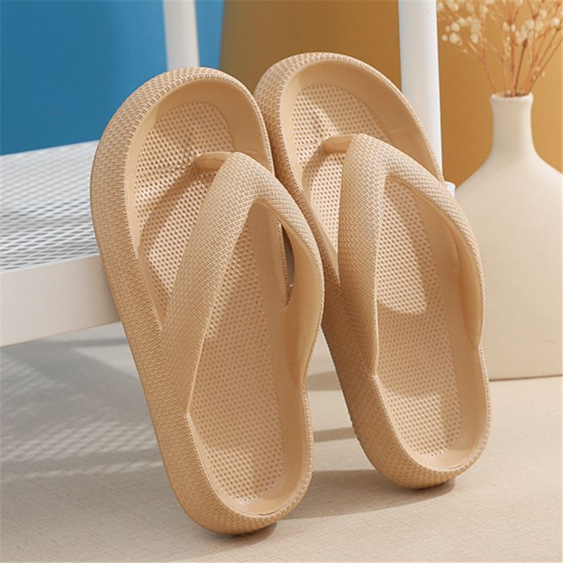 Pillow slippers Anti-Slip Sandals Soft Slippers Cloud Shower Home Hole Shoes