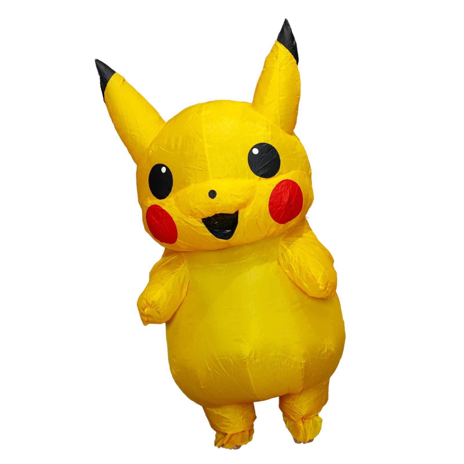 Inflatable Costume Pikachu Mascot Kid/Adult Size Blow Up Cosplay Party Outfit