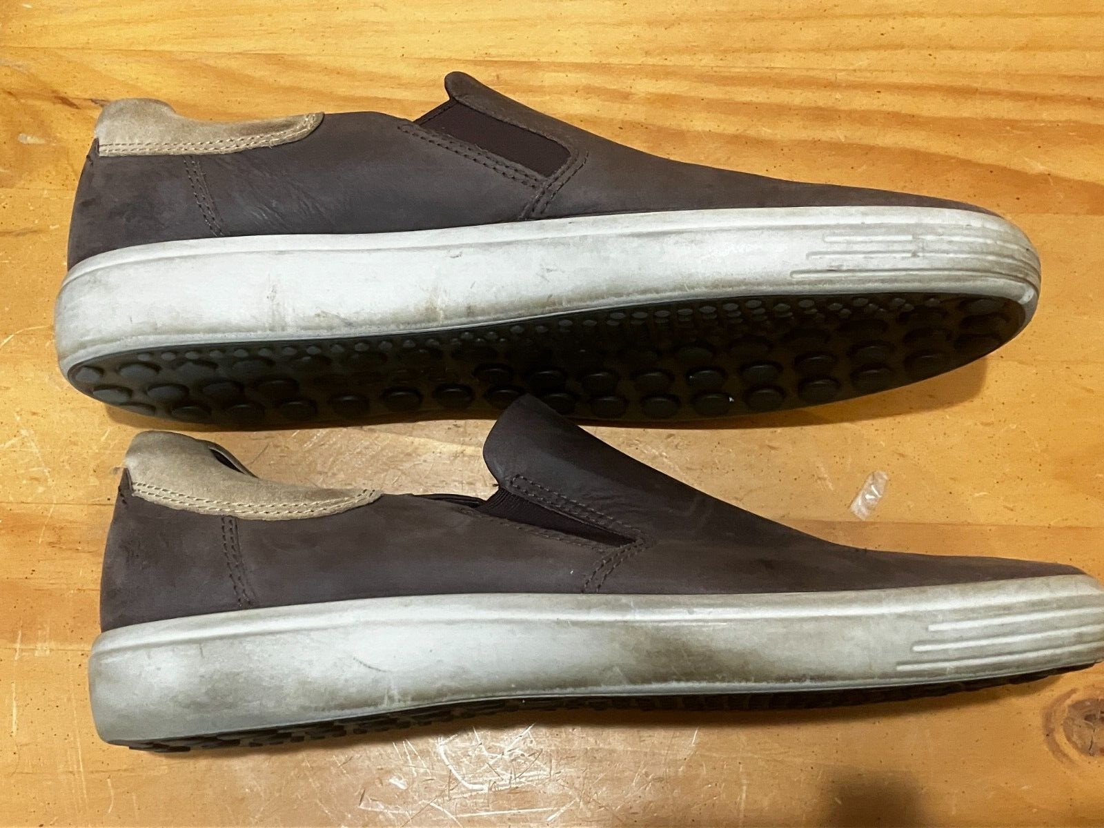 ECCO Soft 7 Step-In Fashion Sneakers Cocoa Brown Size 46 EU 12/12.5 US 11.5 UK