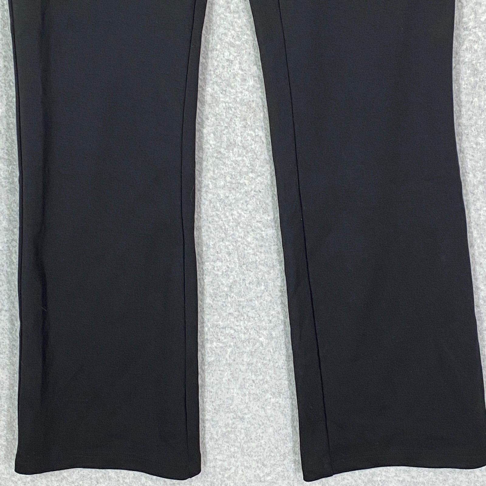Style & Co Pants Womens 10 Black Rhinestones Barely Boot Below Waist Stretch NWT