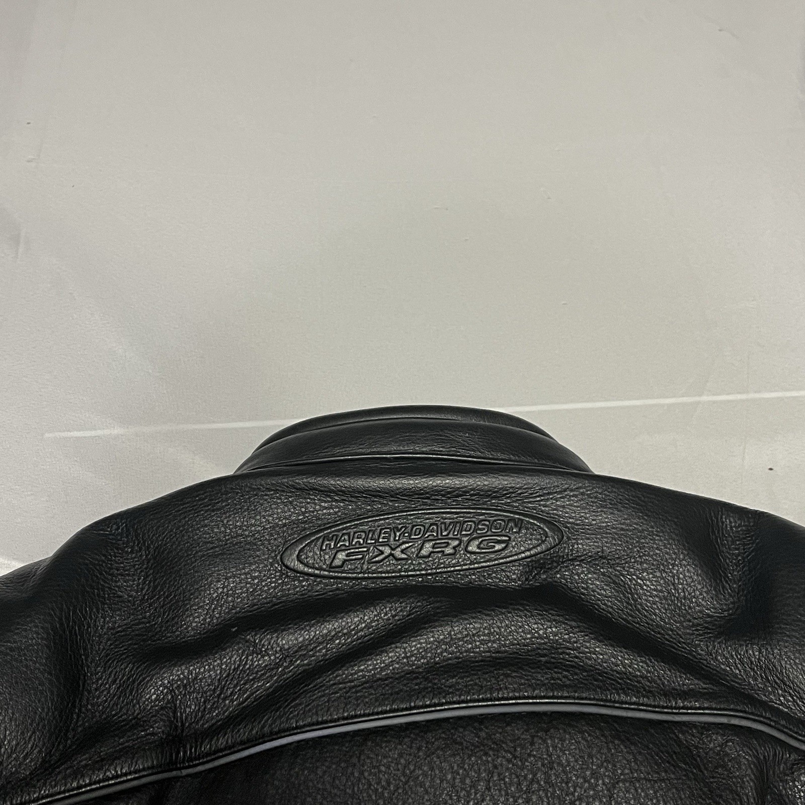 Harley Davidson FXRG Series Black Leather Motorcycle Jacket & Liner Women’s M