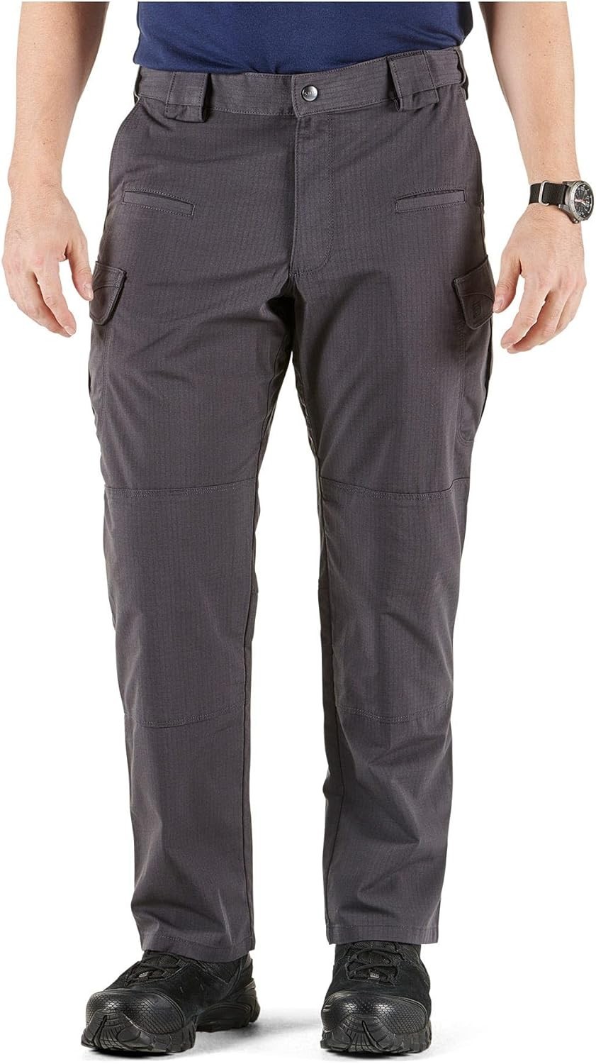 5.11 Tactical Stryke Pant Mens Charcoal Gray Flex-Tac Ripstop Cargo 74369