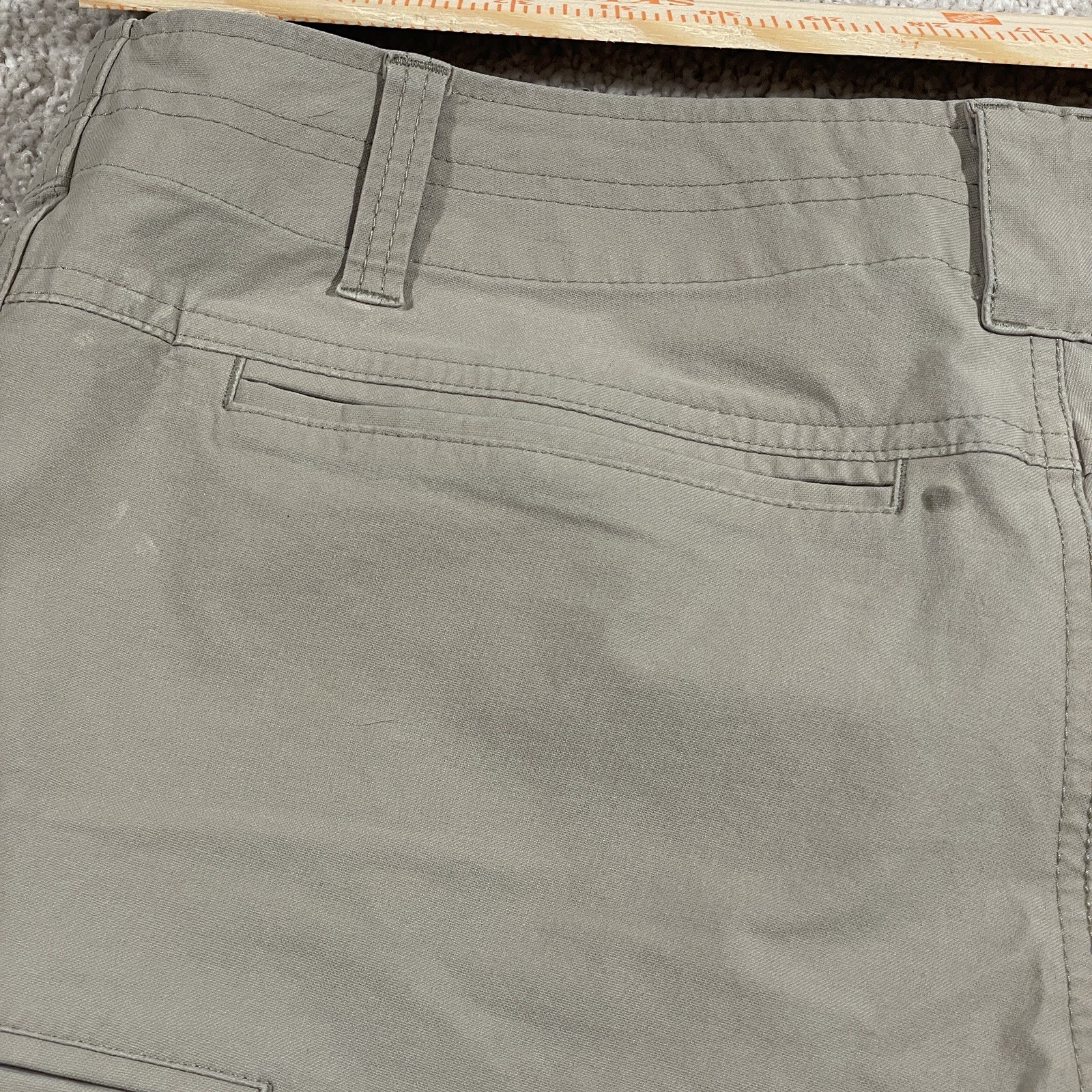 Kuhl Resistor Chino Pants Mens 35×30 Beige Stretch Canvas Straight Leg Casual