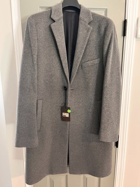Mr. Porter (Altea) 100% Cashmere Overcoat 52R (New with Tags)