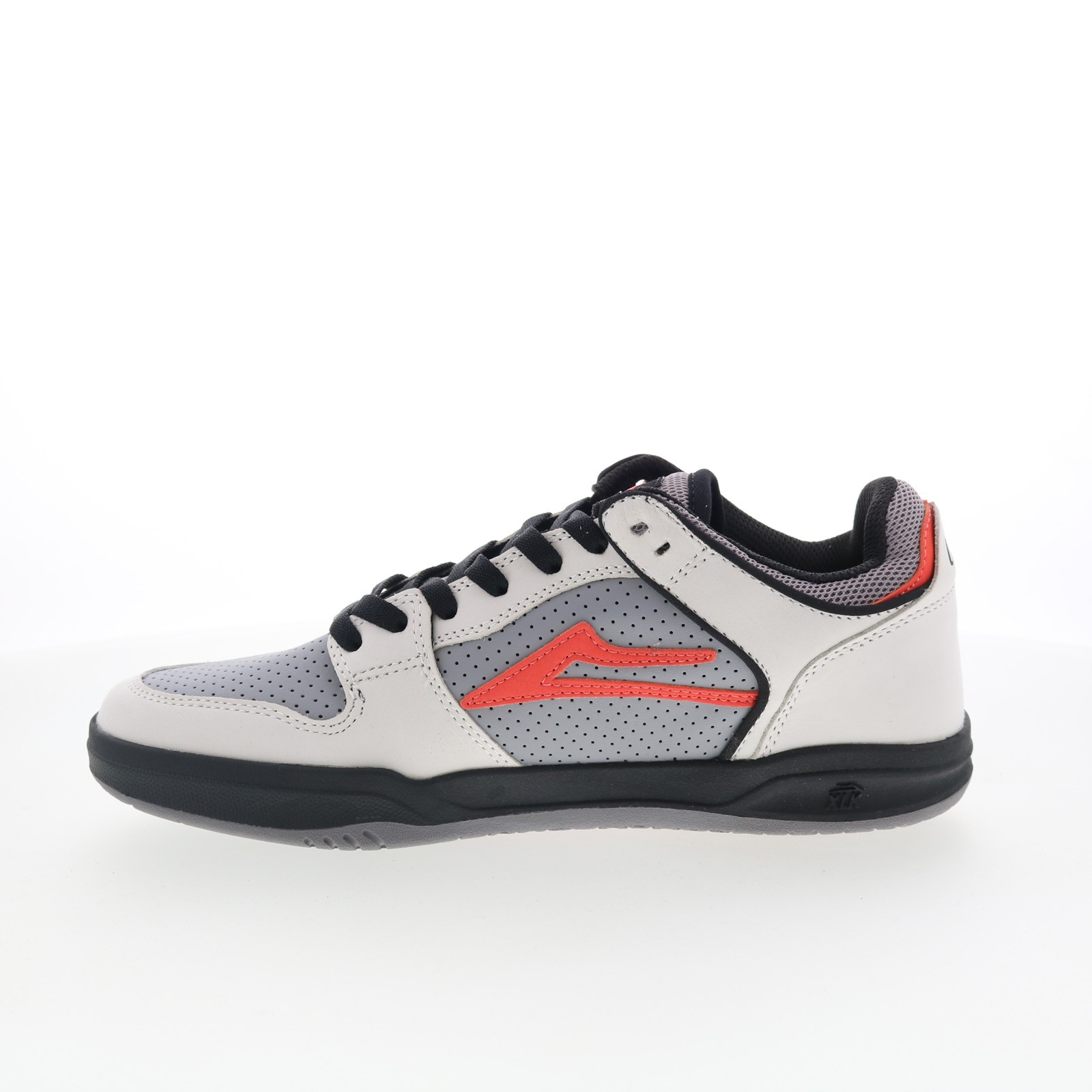 Lakai Telford Low Mens White Suede Lace Up Skate Inspired Sneakers Shoes