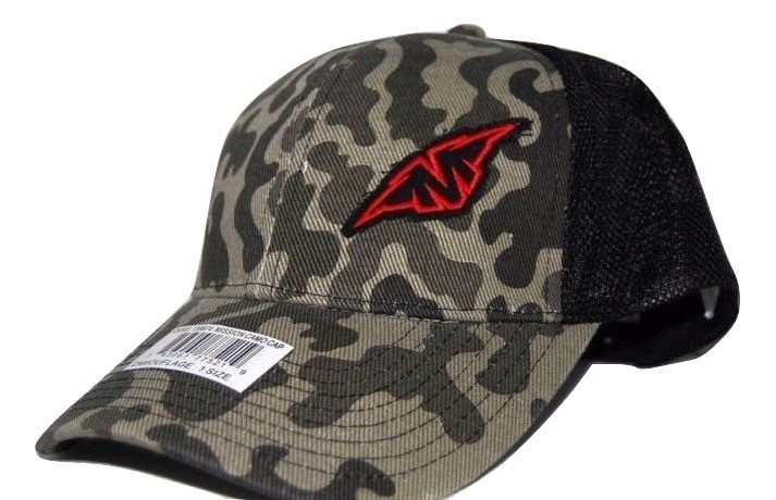 Mission Retro Ice & Roller Hockey Camouflage Trucker Style Cap Hat