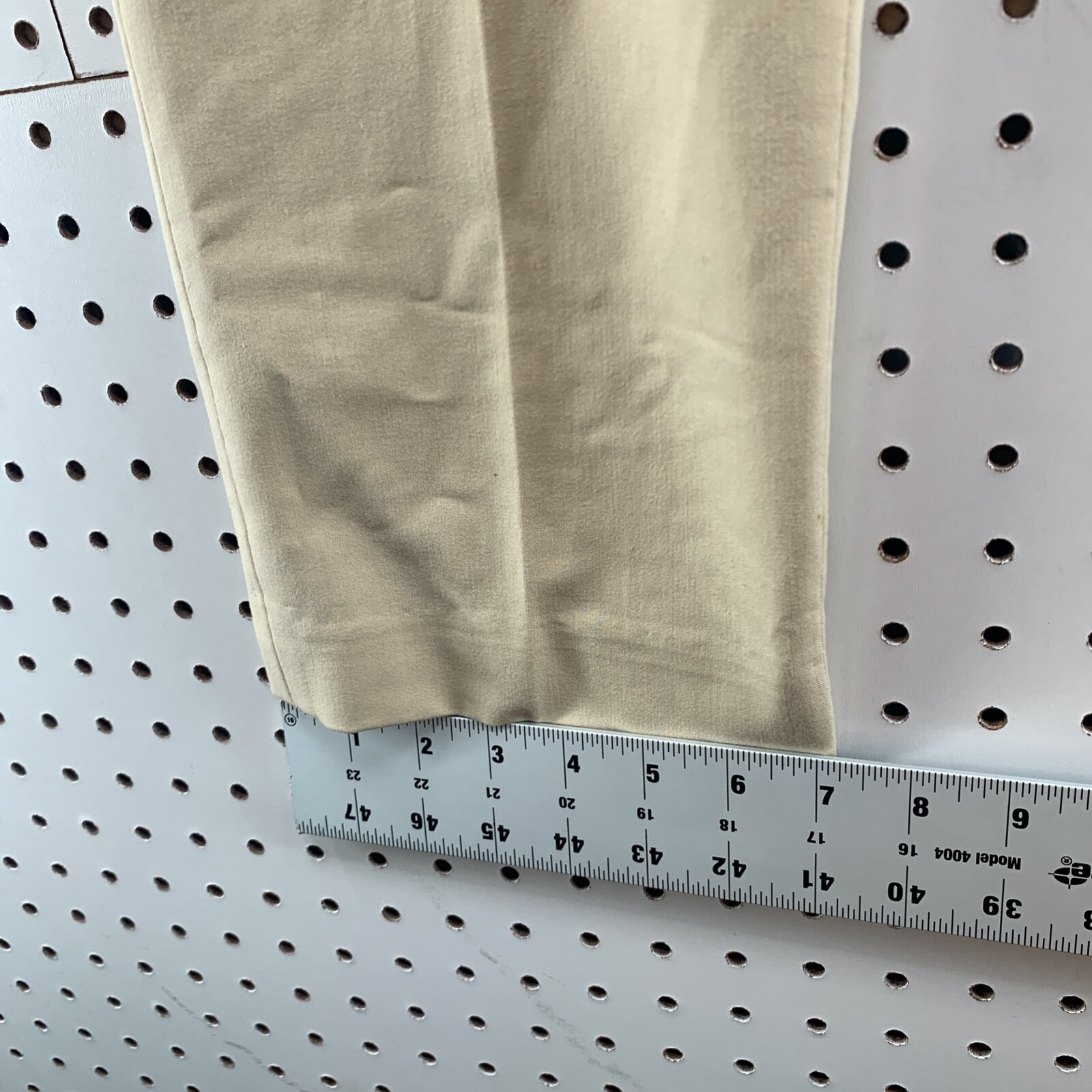 Pendleton Womens Business Pants Beige Size 4 Polyester Spandex blend 28X30