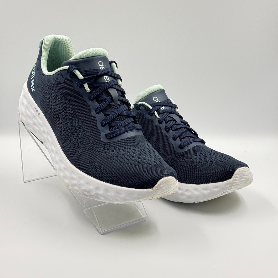 Aetrex Danika Blue Arch-Support Sneaker Blue AP105W Women’s Size US 7.5-8 Shoes
