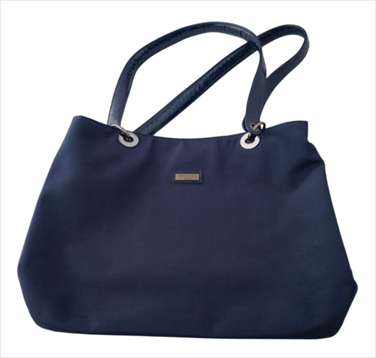 SANT MARIOS Leather Shoulder Bag Blue Size: W:15.7×H: 11.4in. [Unused] Italy