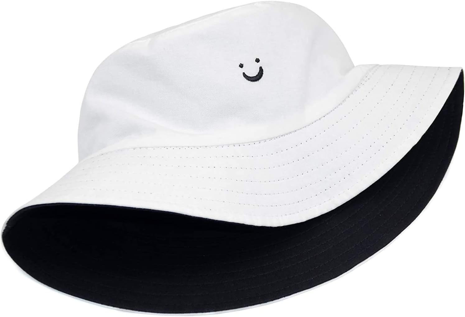 Unisex Bucket Hat Beach Sun Hat Aesthetic Fishing Hat for Men Women Teens, Rever