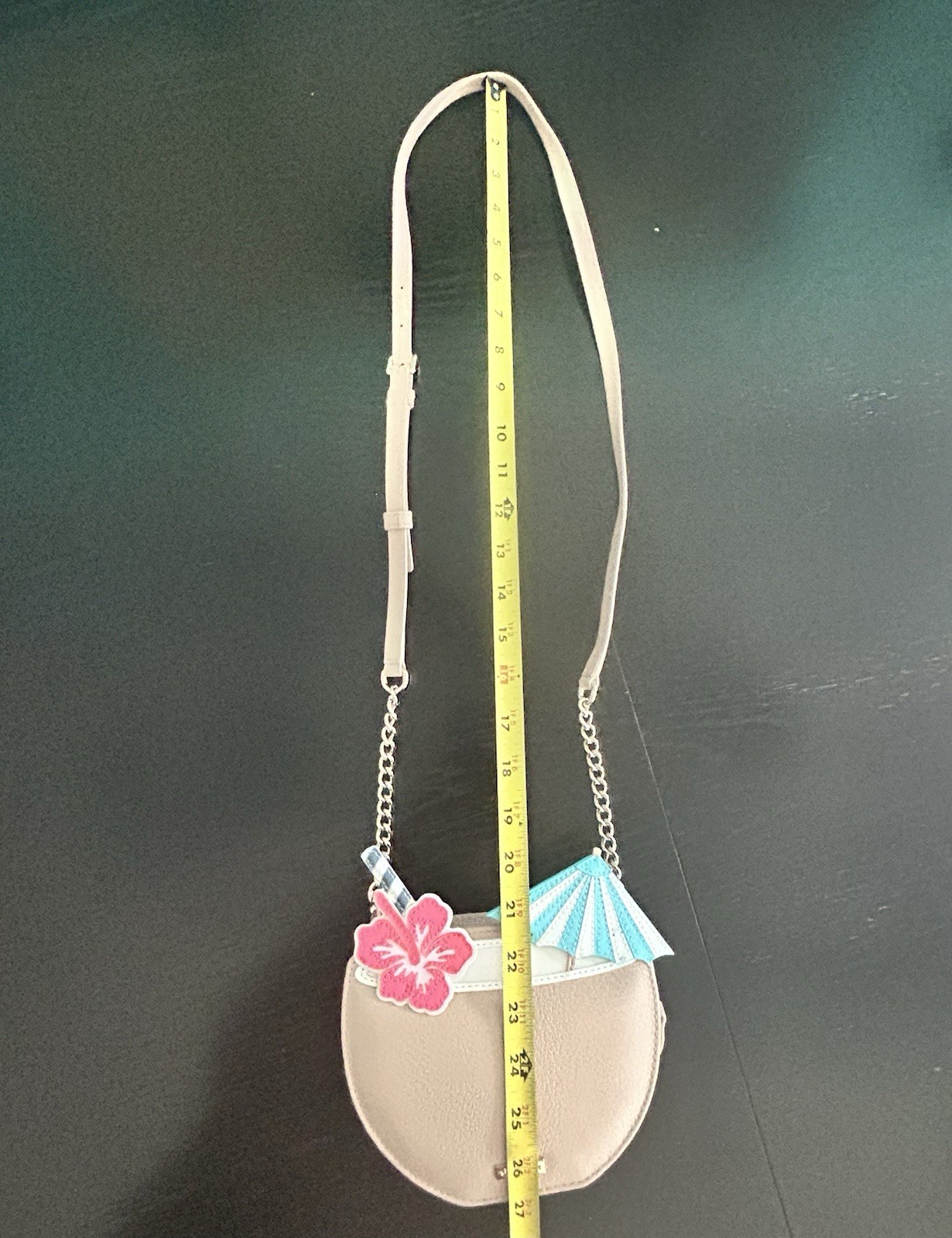 HTF Kate Spade New York Breath Of Fresh Air Coconut Drink Crossbody Bag RARE
