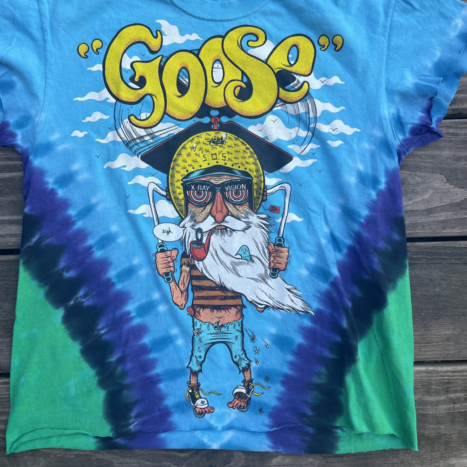 Goose The Band Tee Summer 2022 Tour Concert Rock Indie Jam Band Shirt Small Raw