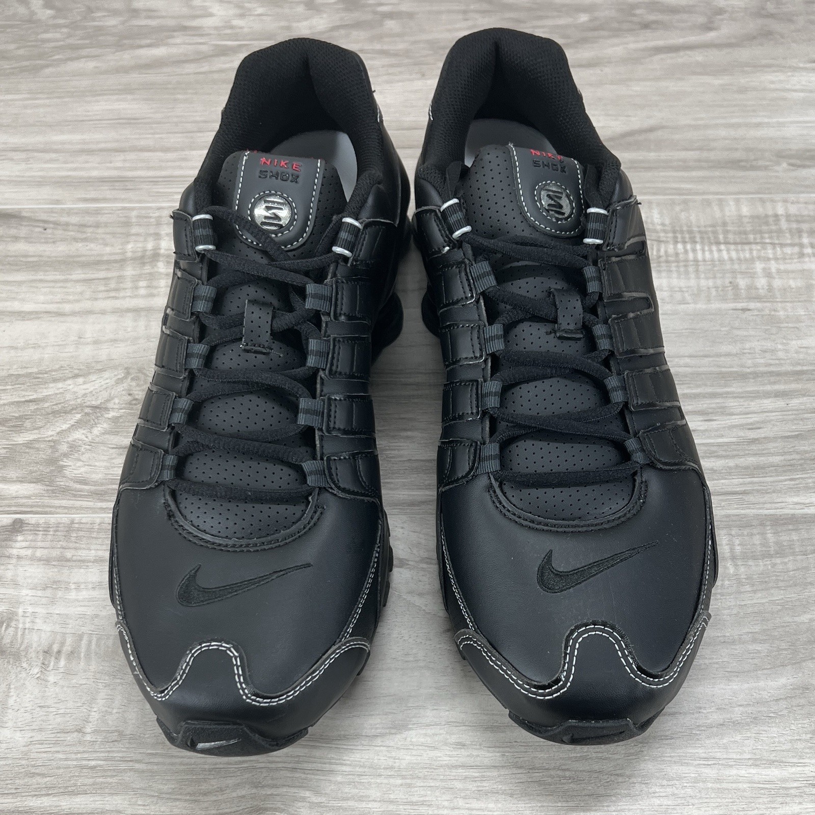 Nike Shox NZ (378341 017) Black Varsity Red New Mens Size 9.5
