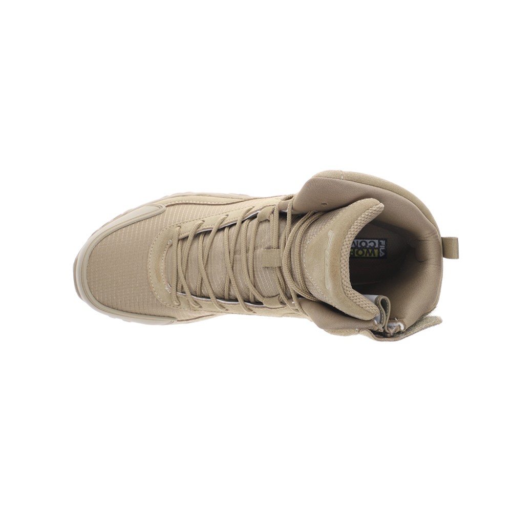 Fila Chastizer 6 Inch Slip Resistant Soft Toe Work Mens Brown 1LM01693