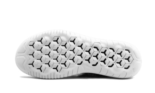 Nike Free RN Flyknit 2018 FK Oreo Grey Black White Shoes 942839-101 Womens Size