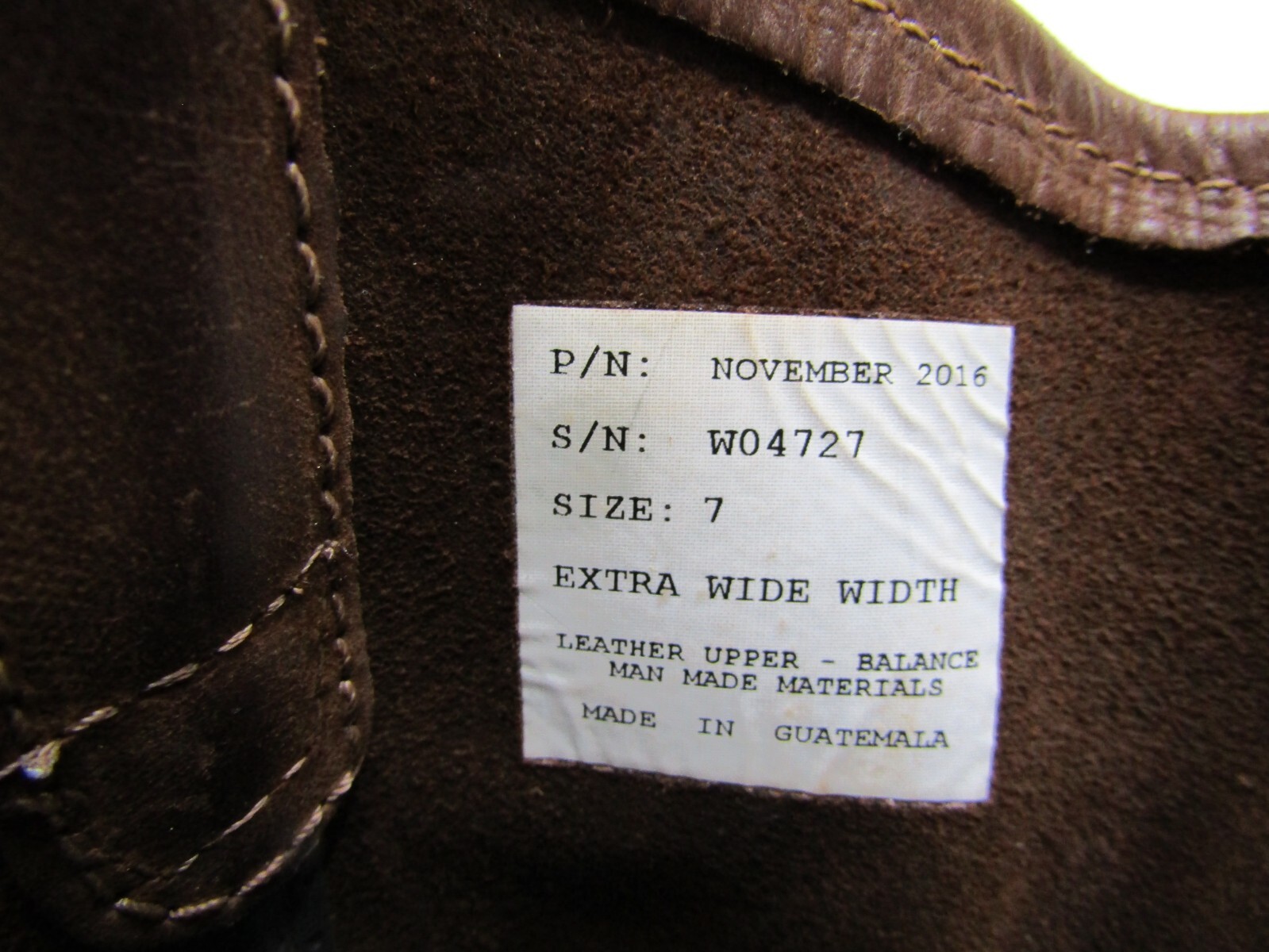 Wolverine Mens Size 7 EW Brown Leather Roper Cowboy Western Boots