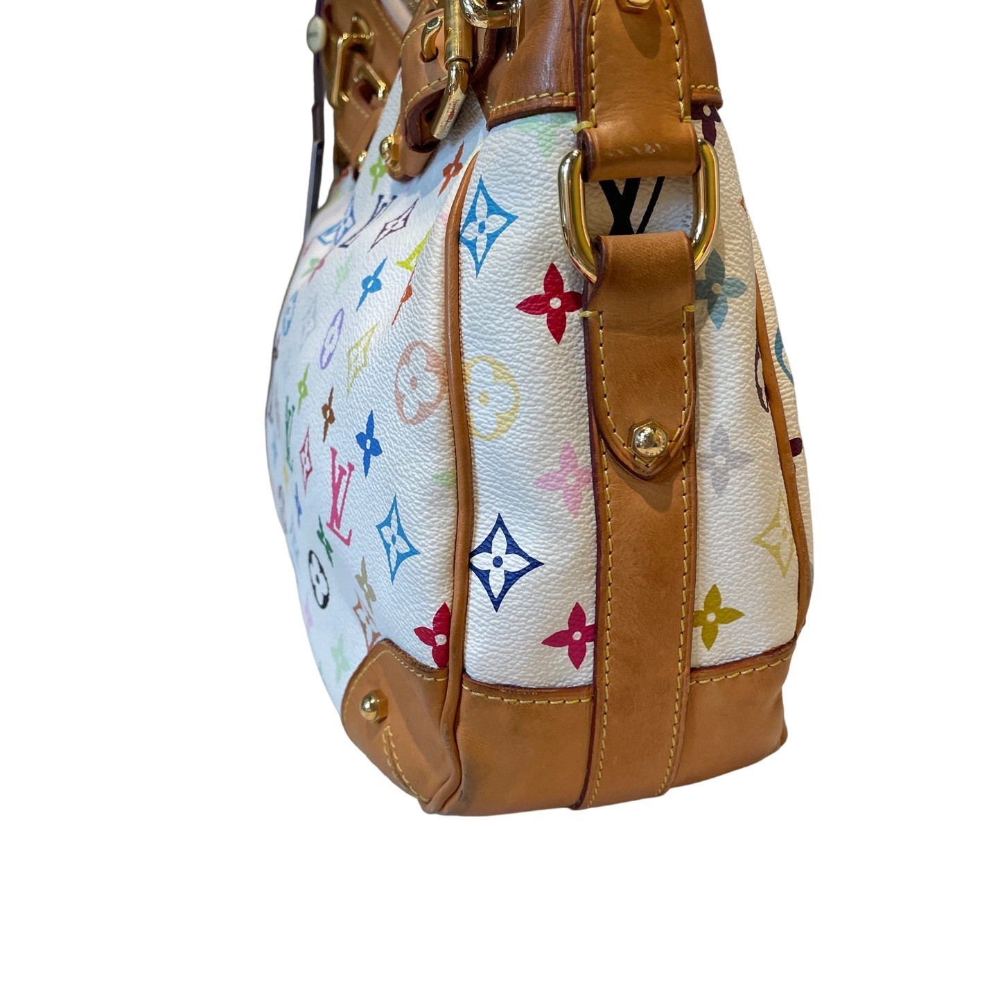Louis Vuitton Greta Satchel Multicolor Monogram Canvas