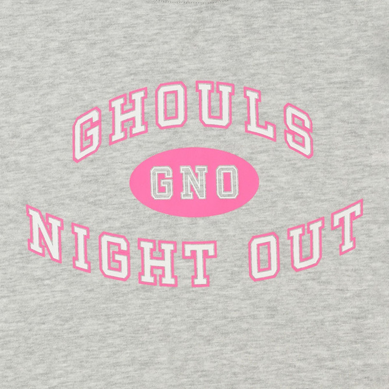 Ghouls Night Out Grey Sweatshirt Medium Size Great for all occasions!!!!