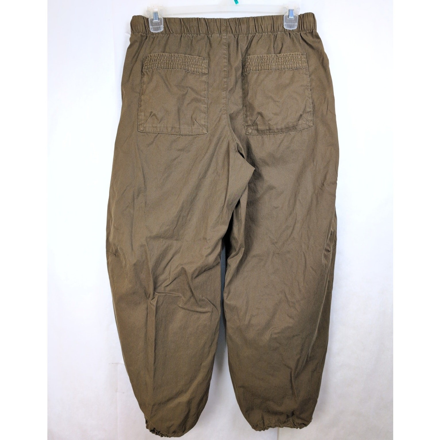 Gap barrel parachute dark olive pants Size Medium Gorpcore Streetwear Granola