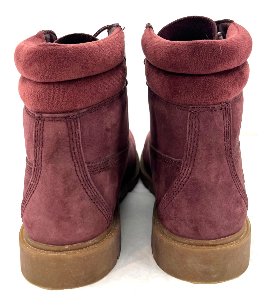 Timberland Waterville A3659 Burgundy Suede Waterproof Boots Shoes Women’s US 6.5
