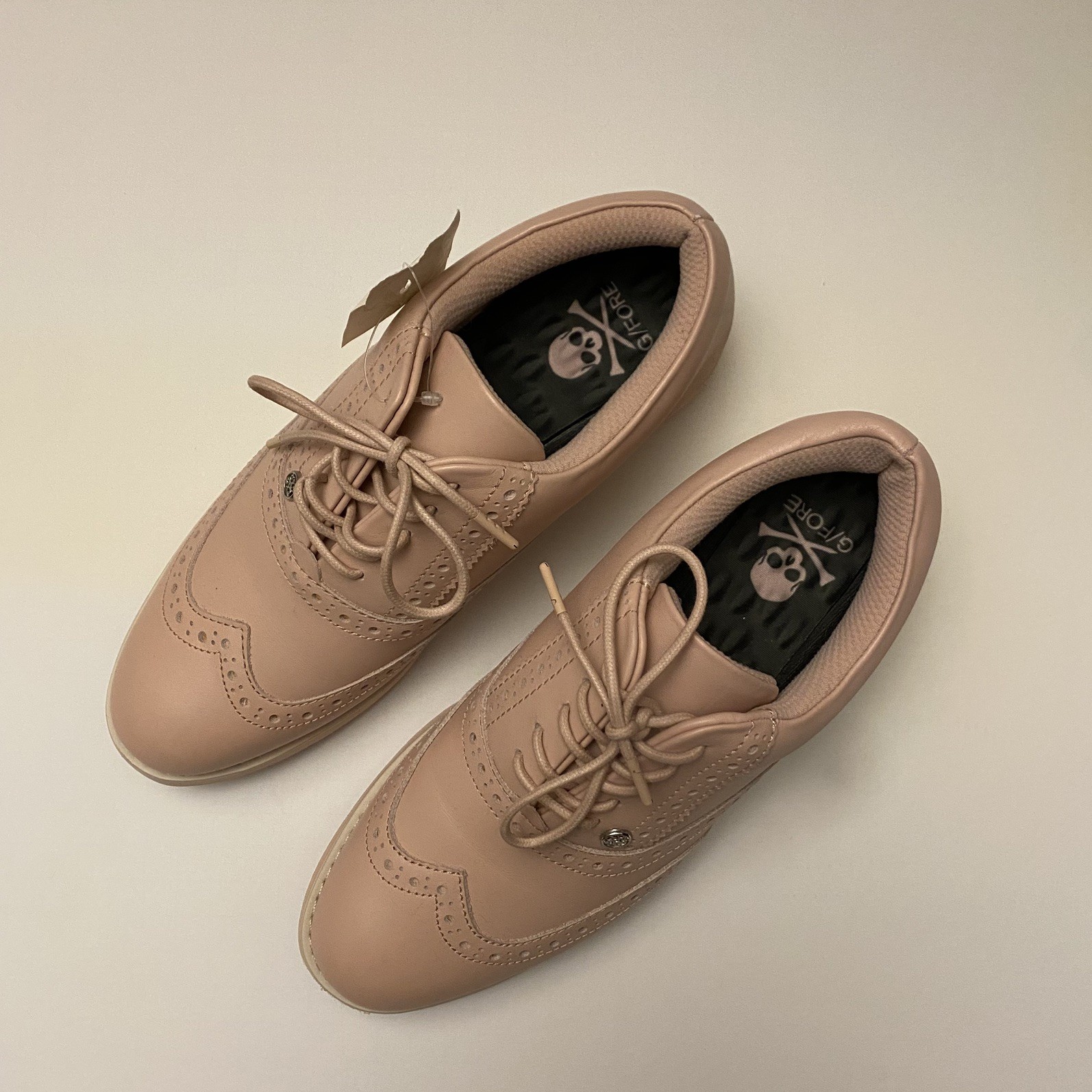 G/Fore G4 Studded Skull Ts Golf Shoes Gallivanter ⛳️ LADIES US 8 Pink NWT