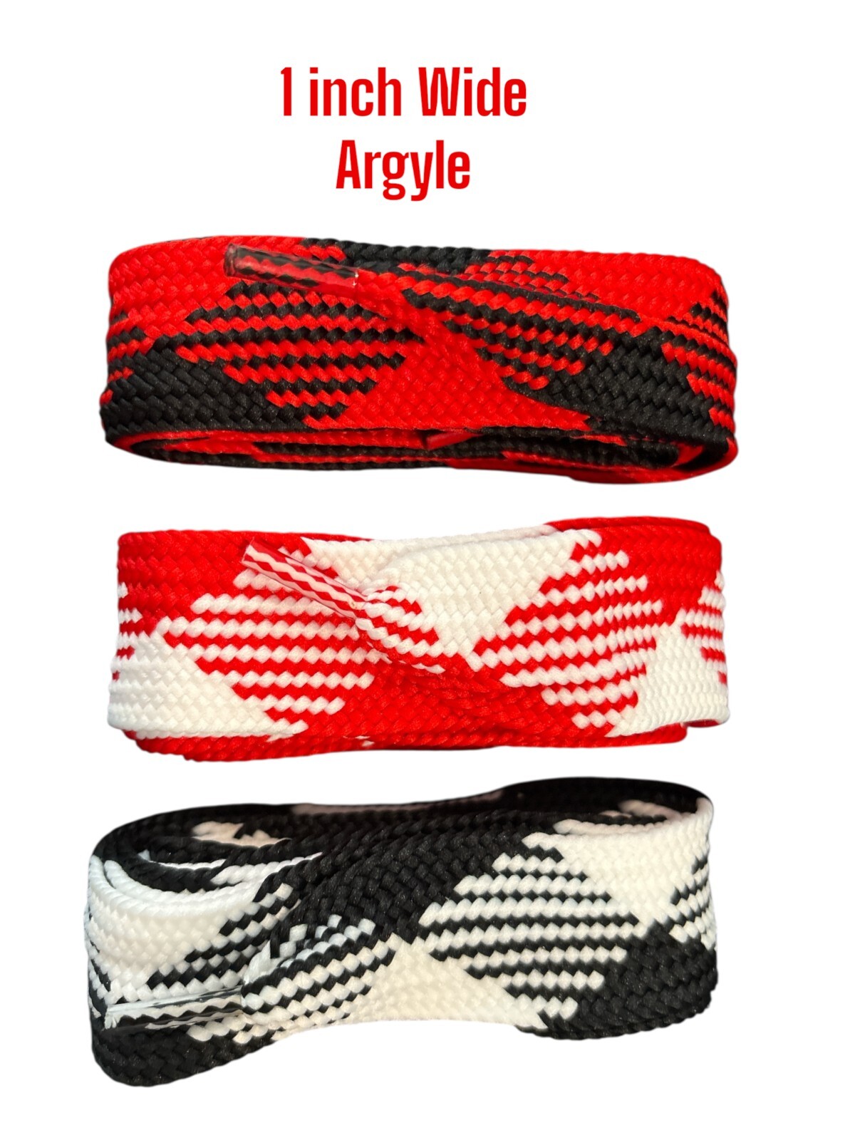 EXTRA WIDE Shoe Laces Strings Super Wide 3/4″ 1″ & 1 1/2″ 45″ 54″ 72 Long.