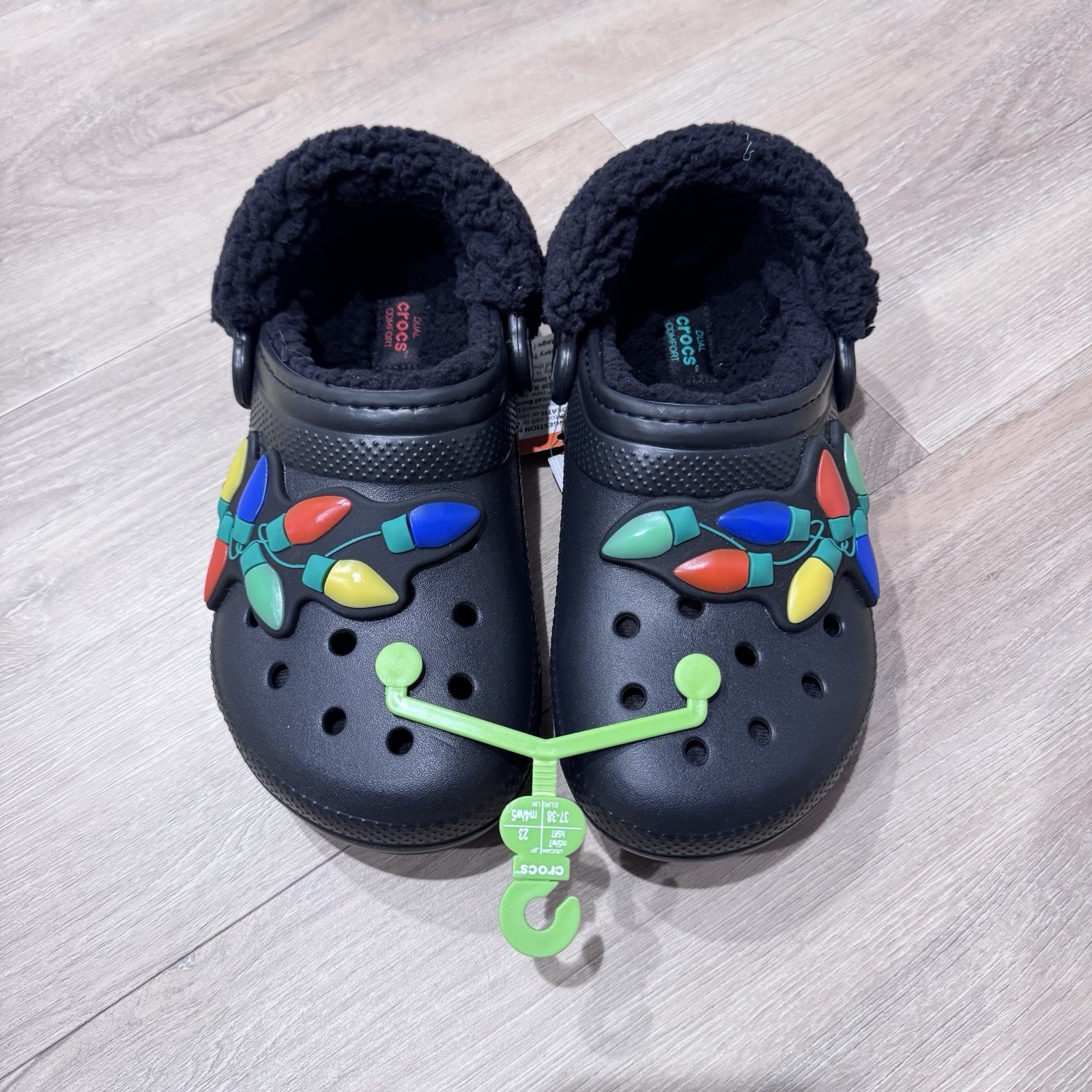 Crocs Classic Lined Holiday Lights UP S’ALLUME BRAND NEW Unisex 212054