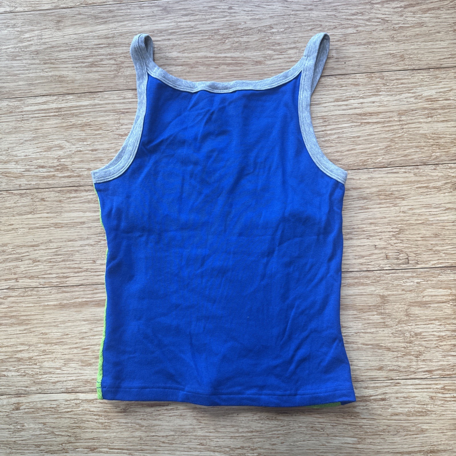 Vintage 2003 Sesame Street Grouch Tank Top Medium Women’s Size 6 Cotton Spandex