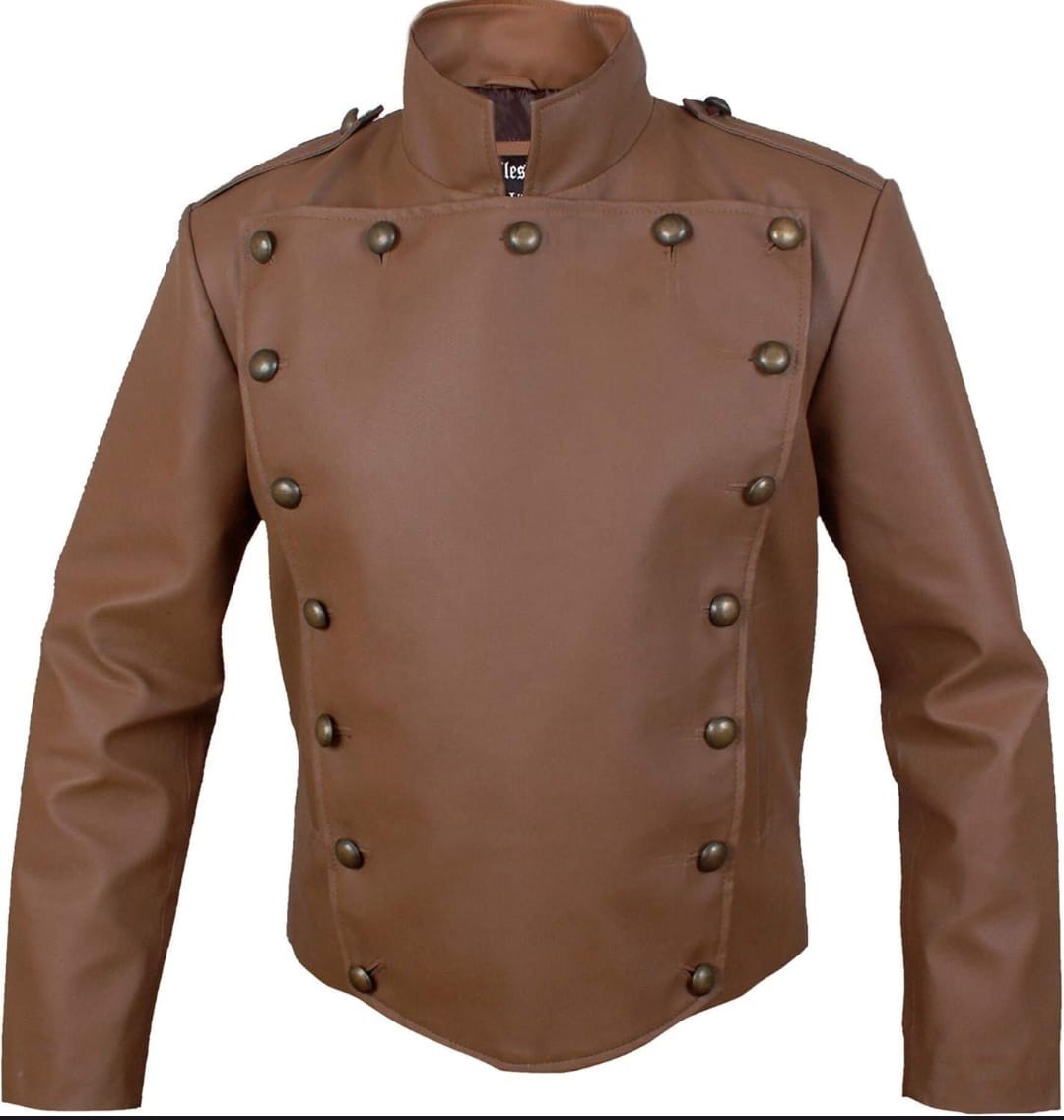 Billy Campbell Cliff Secord The Rocketeer Jacket in Tan Brown Handmade Jacket