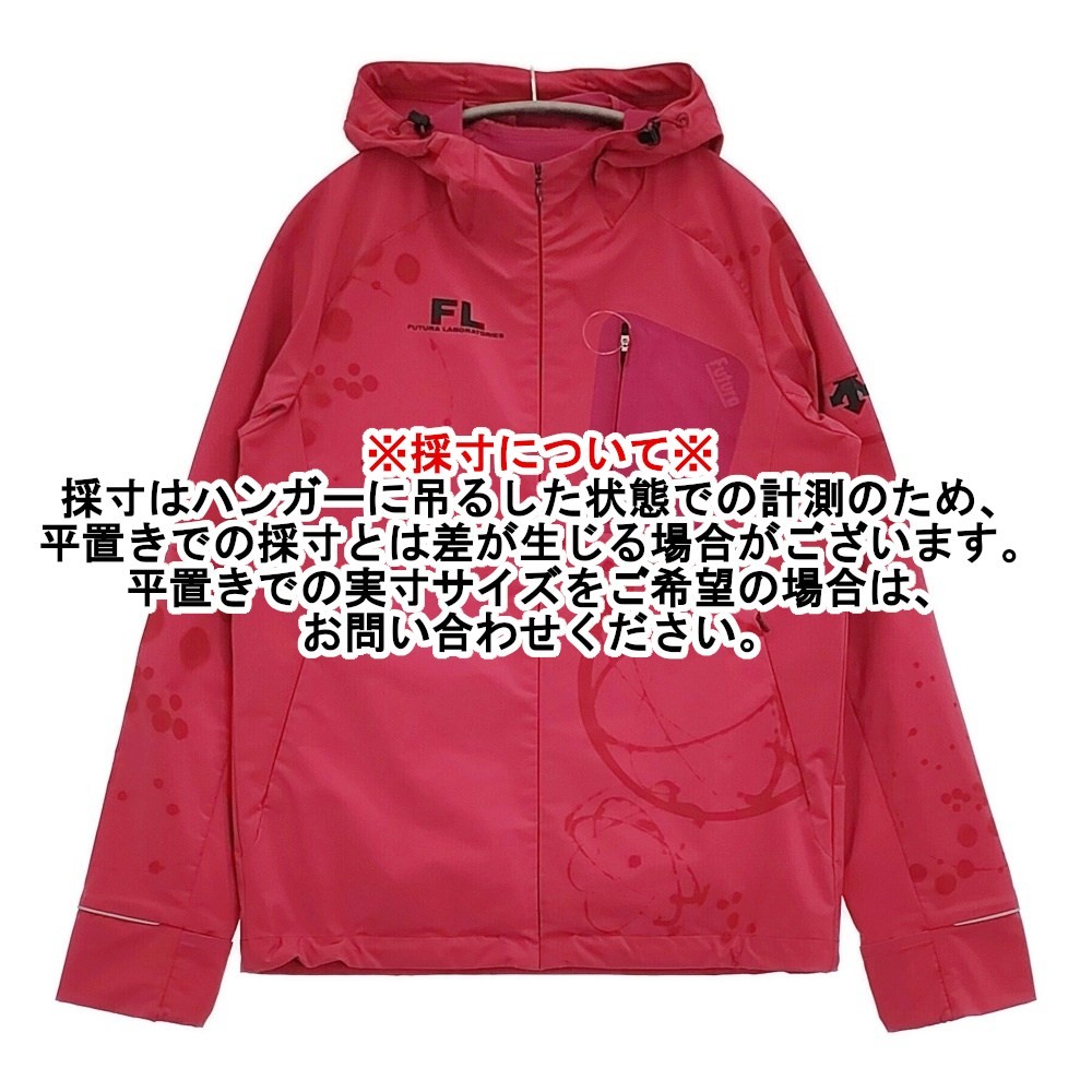 FUTURA LABORATORIES/DESCENTE Size M jacket Mountain parka Red 6-0512M♪