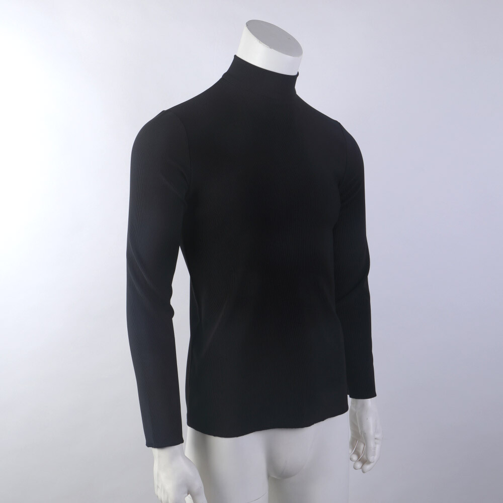 For Picard 3 Black Vertical Stripe Undershirts Cosplay Starfleet Shirts Costumes
