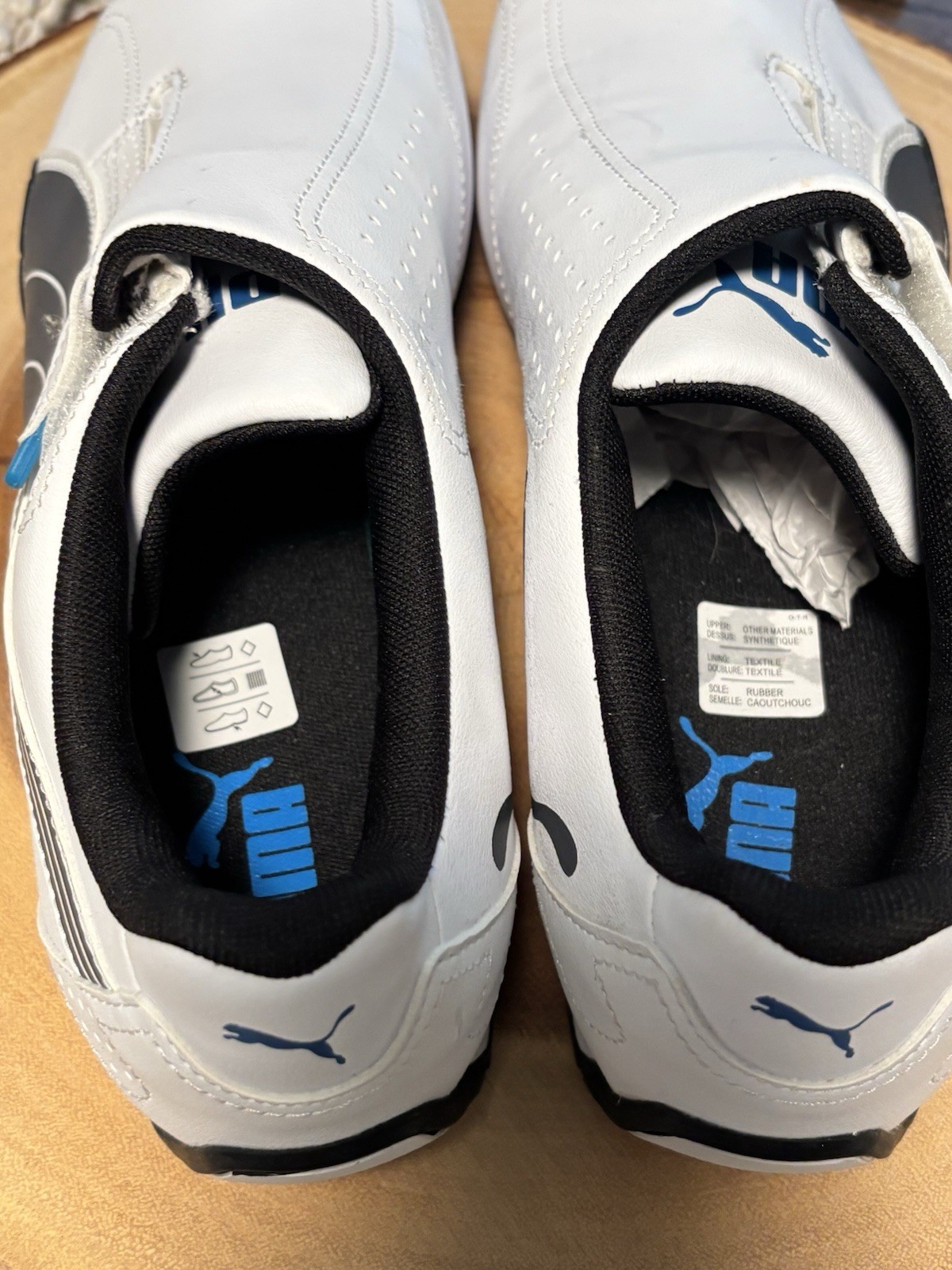 PUMA Redon Move Men’s Slip-On Sneakers White/Black/Blue 185999-06