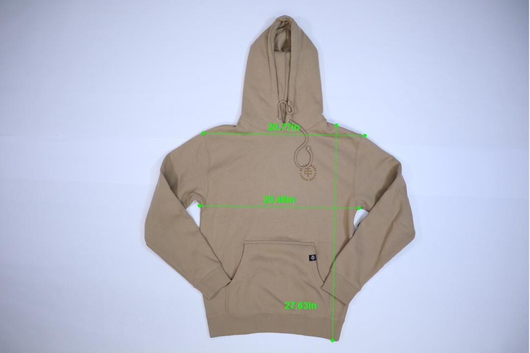 Troll Co Dirty Hands Clean Money Twisting Wrenches Hoodie Sandstone Mens S