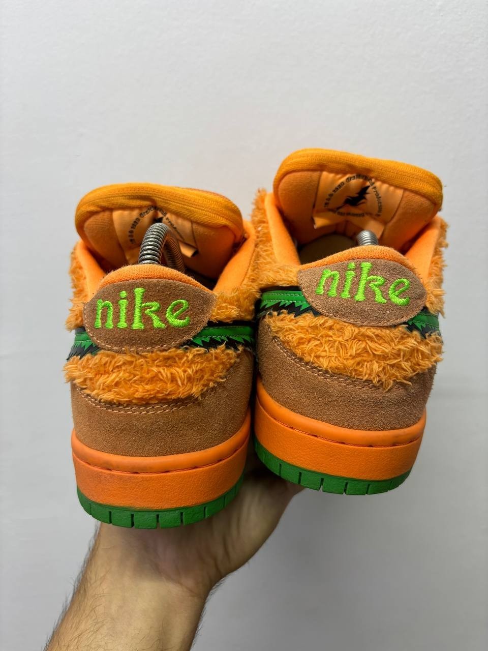 Nike SB Dunk Low Grateful Dead Bears Orange CJ5378-800US 9.5 Pre-Owned