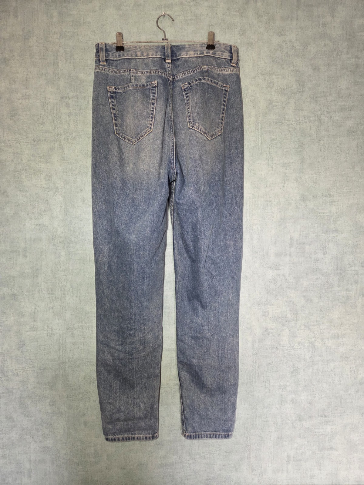 ​M&S Light Indigo Mom Jeans – High Waisted (Size 10 Long)
