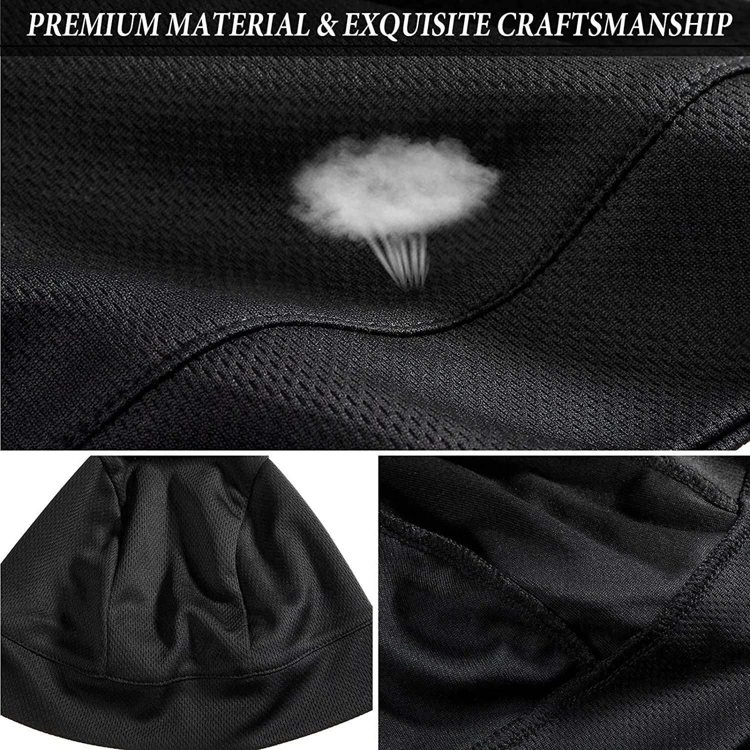 Soft Helmet Liner Quick-Dry Skull Cap Cycling Headgear Bicycle Breathable Beanie