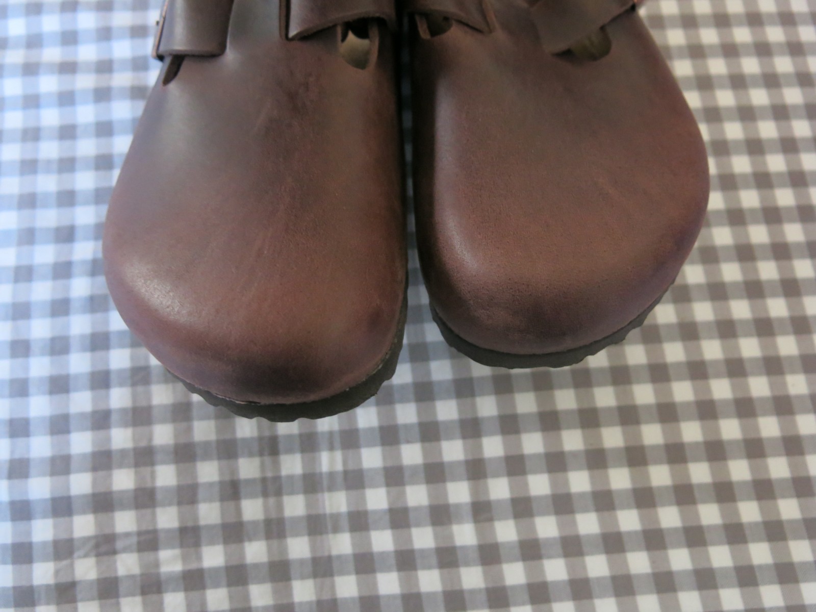 Birkenstock Boston Oiled Leather clogs Habana EU 40 US women 9-9.5 regular/wide