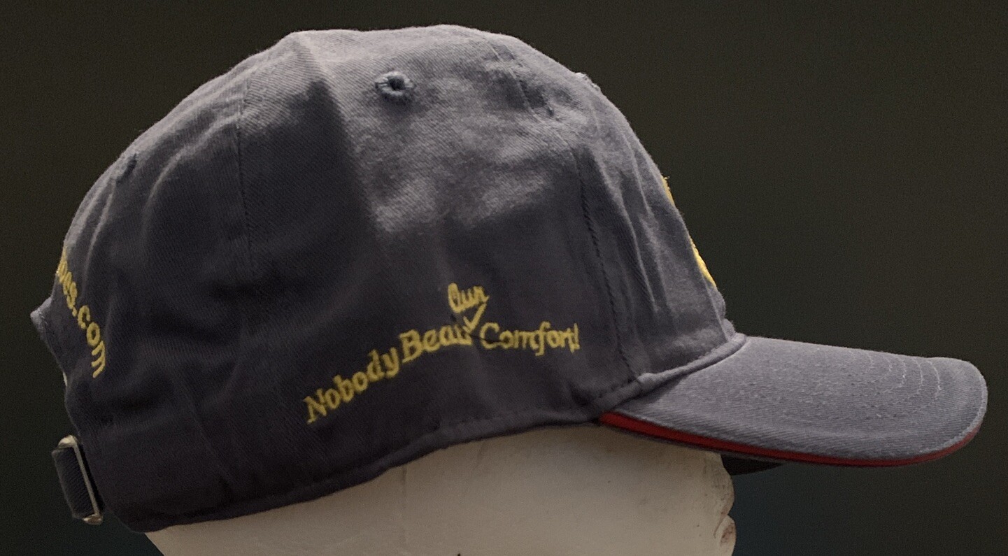 Dr. Comfort Adjustable Cap Hat Sz. OSFM NEW Navy