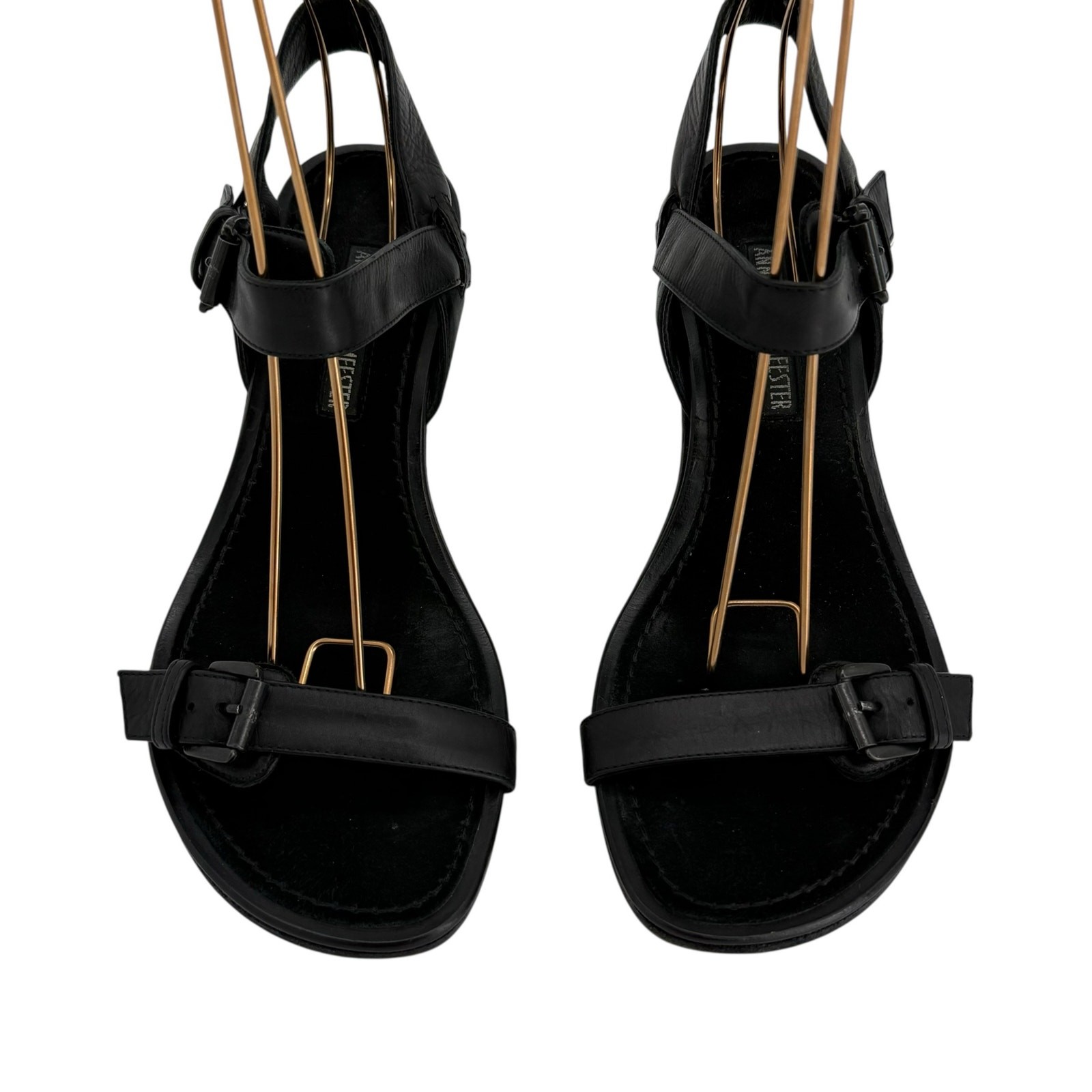Ann Demeulemeester Vintage Strappy Heeled Sandals Womens 36.5 Black Langenlook