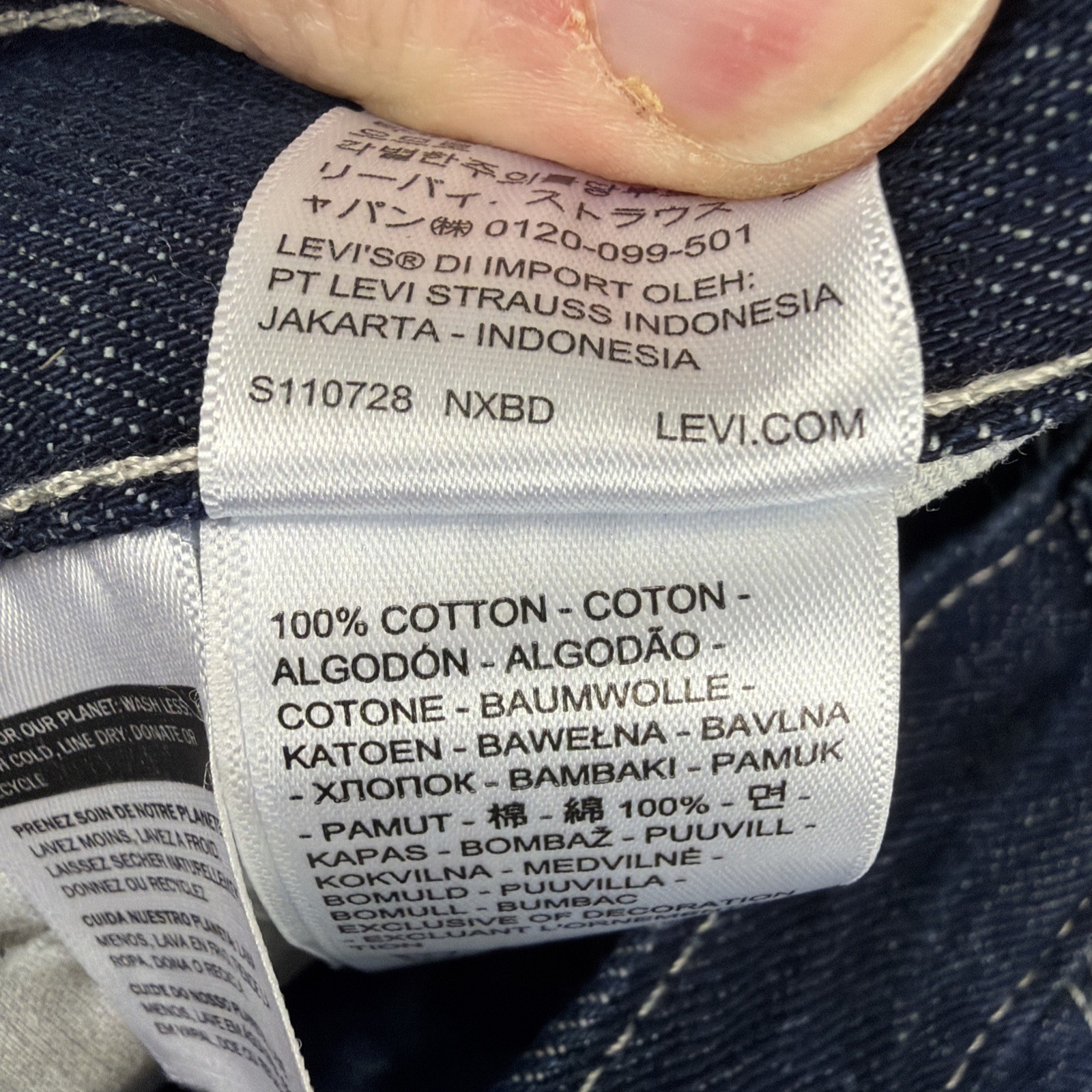 Levi’s 568 Workwear Jeans Men’s Size 32×32 Blue Denim Loose Straight Carpenter