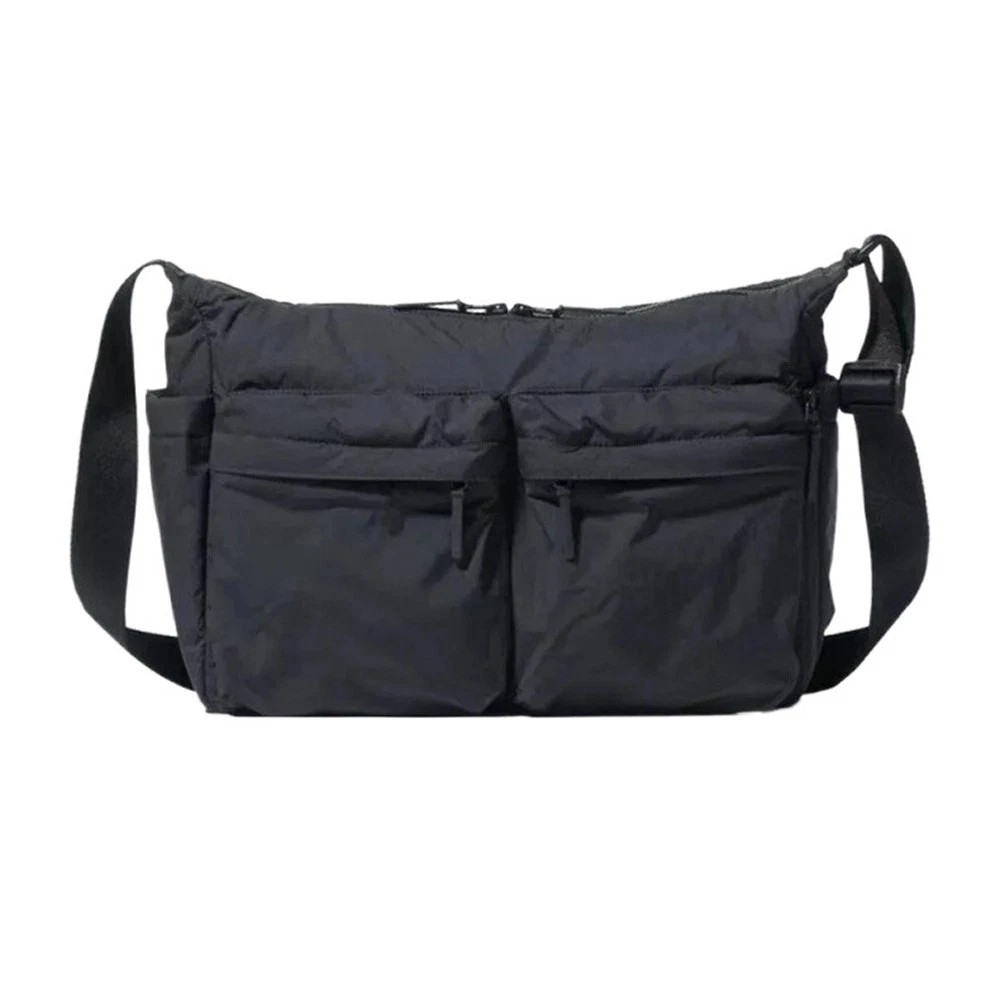 UNIQLO Multi-pocket Messenger Bag Women Fashion Nylon Travel Casual Shoulder Bag