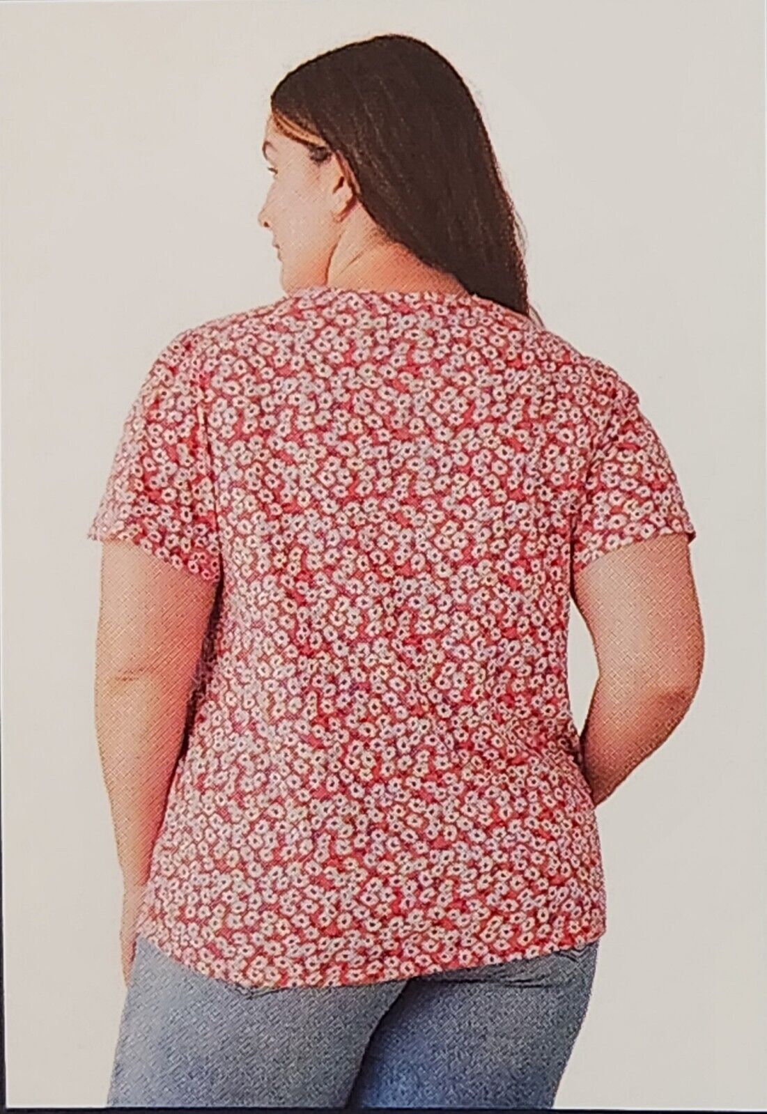 Lucky Brand Ladies’ Flutter Sleeve Top