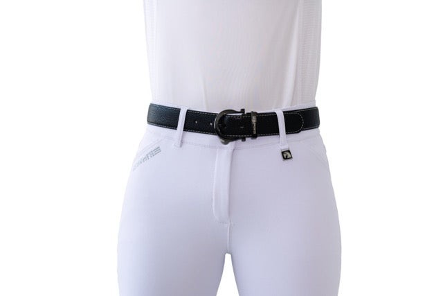 ROMFH Ladies Horse Shoe Buckle Belt – Faux leather – 4 Colors (Various Sizes)