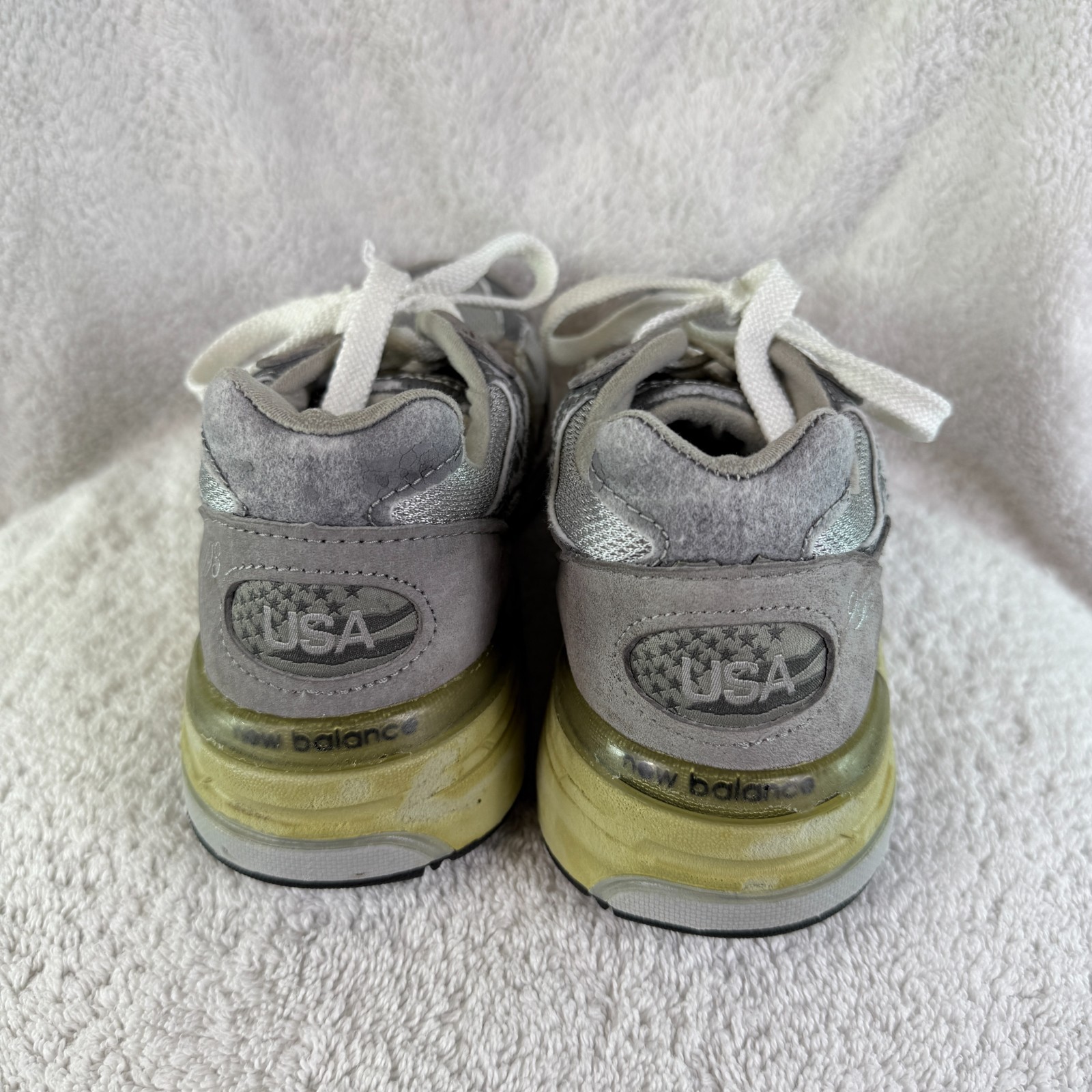 New Balance 993 US Men’s Size 7.5 (D) – Made In USA Grey / White MR993GL