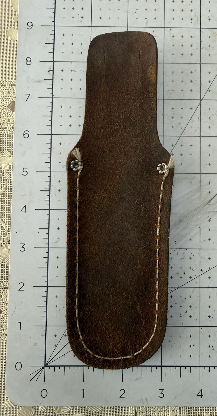Weld With Confidence Rockmount Research & Alloys LEATHER TOOL SHEATH AS SHOWN