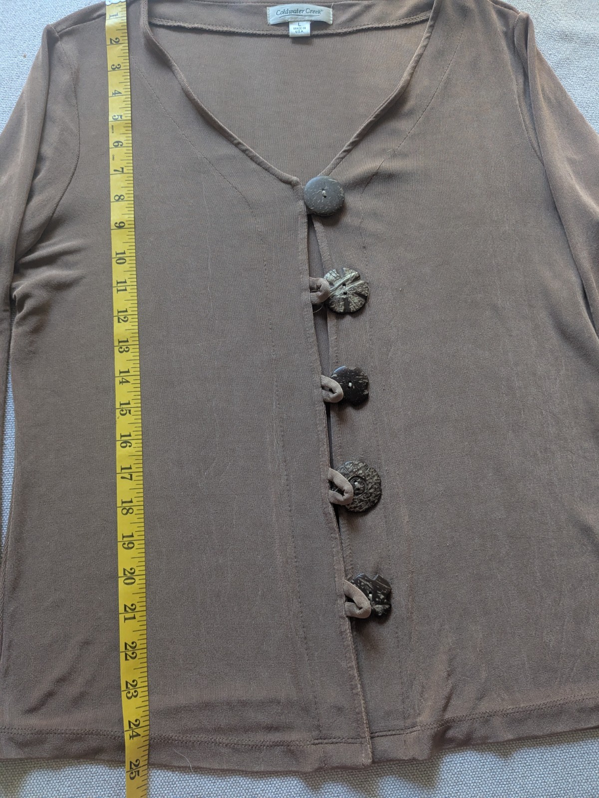 size large coldwater creek top Travel