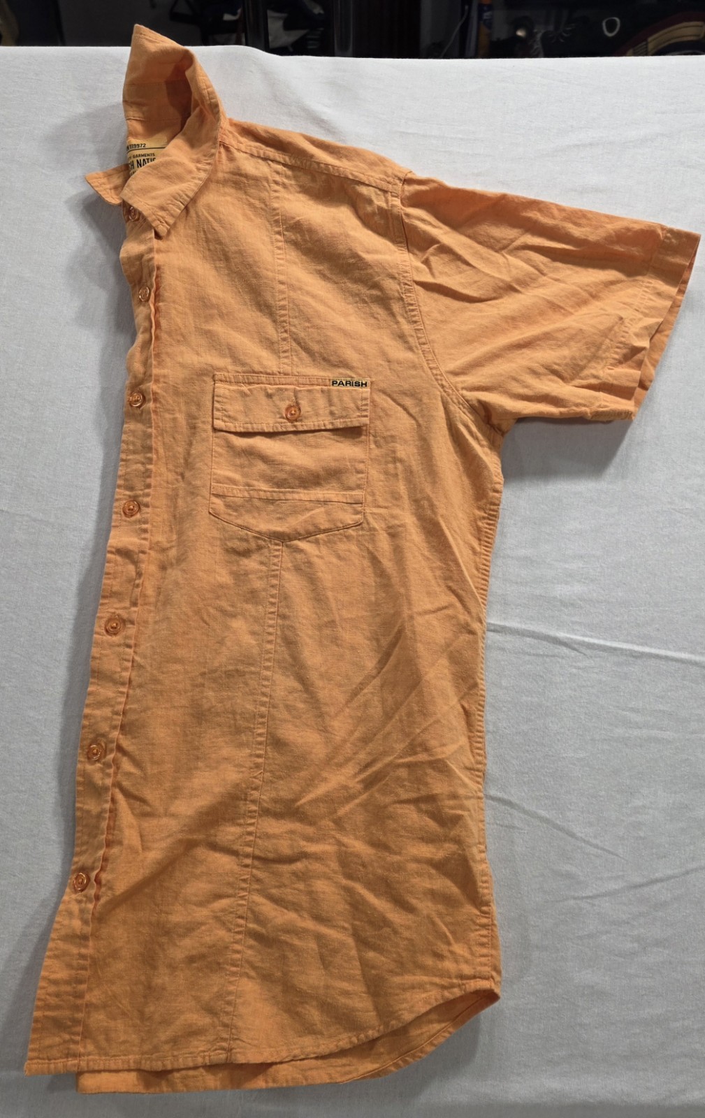 2005-2012 Parish Nation Linen-Cotton Utility Shirt Men’s 2XL