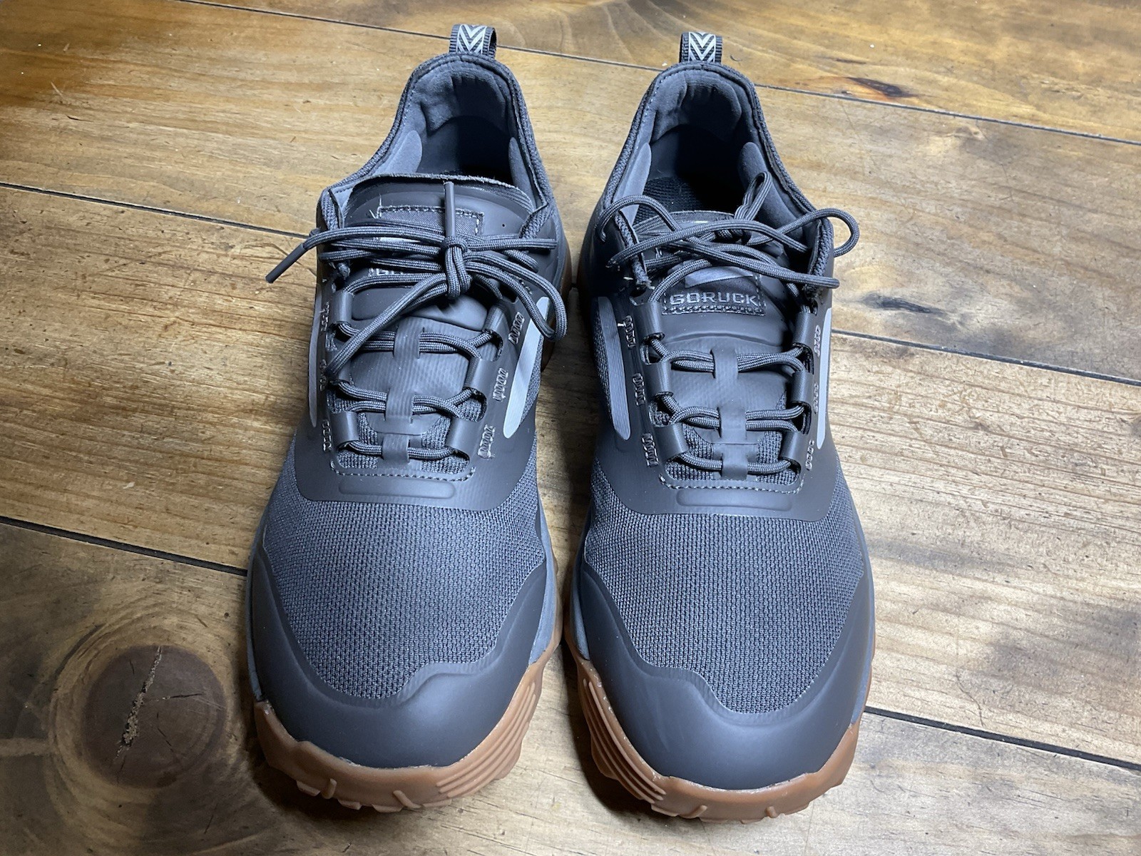 GORUCK Mackall Rucking Shoe in Black and Forged Iron Size M7.5 W9.5