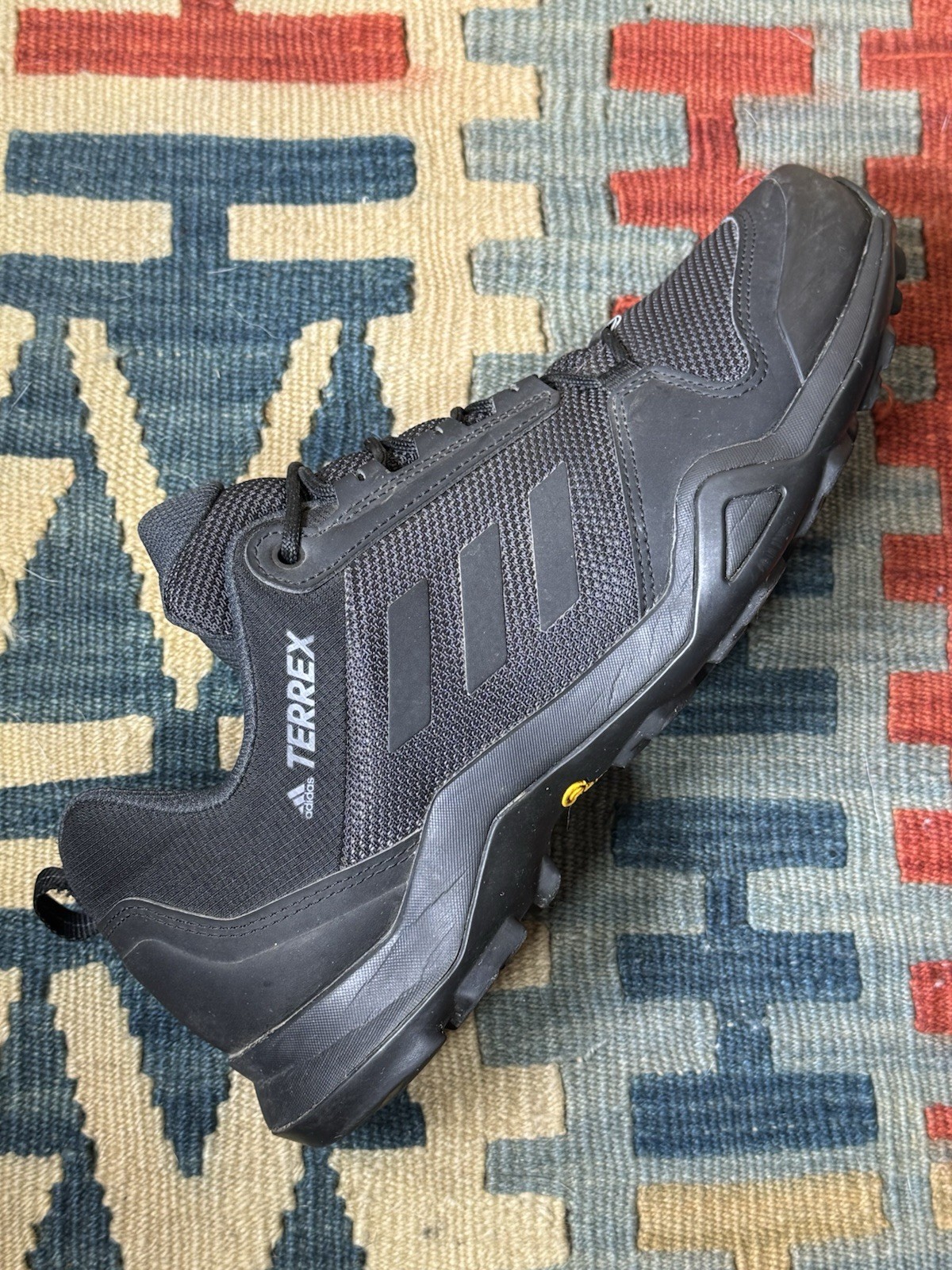 adidas TERREX AX3 ‘Triple Black’ Men’s Size 10.5 BC0524 Hiking Shoes