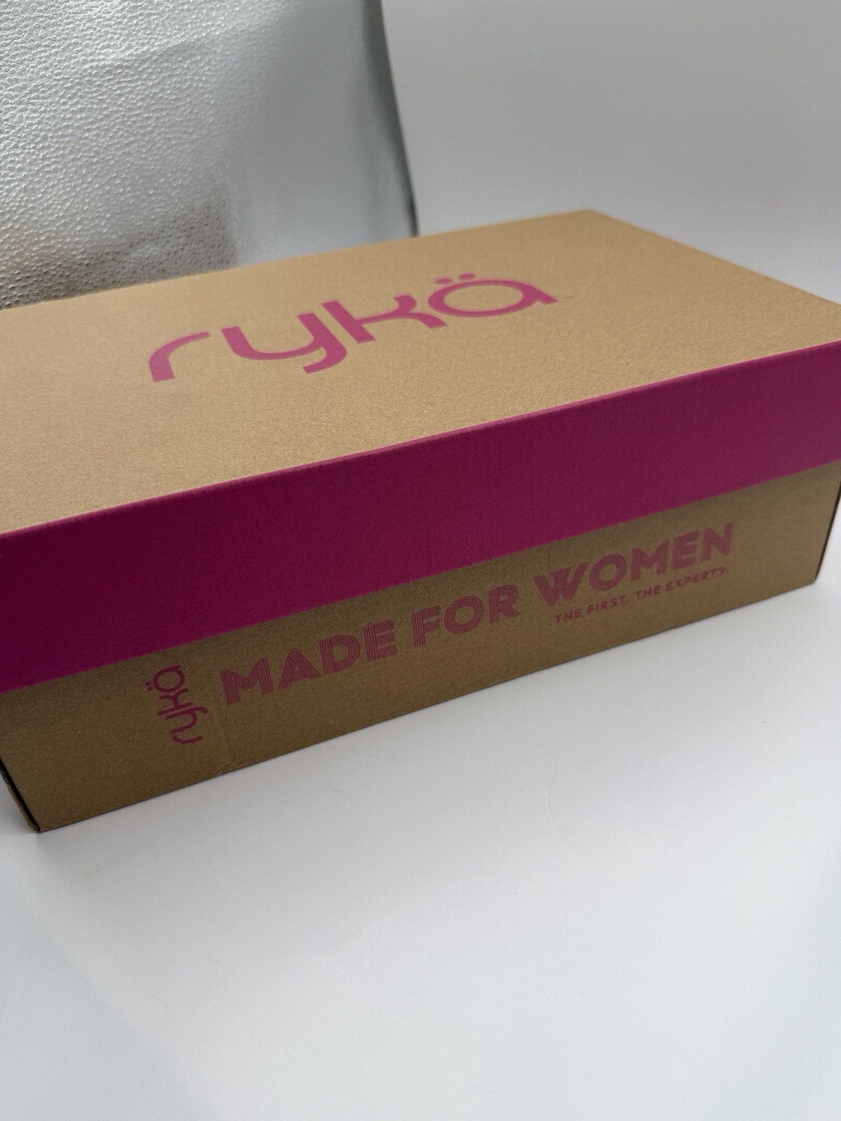 Ryka Devo X Max RS Walking Sneakers, Women’s 5,Pink/Burg. Tonal Metallic/Mesh
